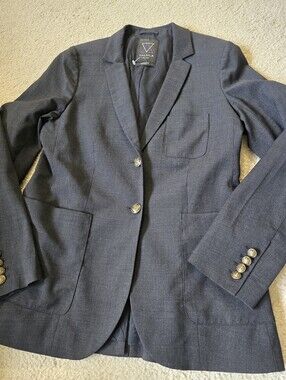 Talula Dark Gray Blazer Jacket